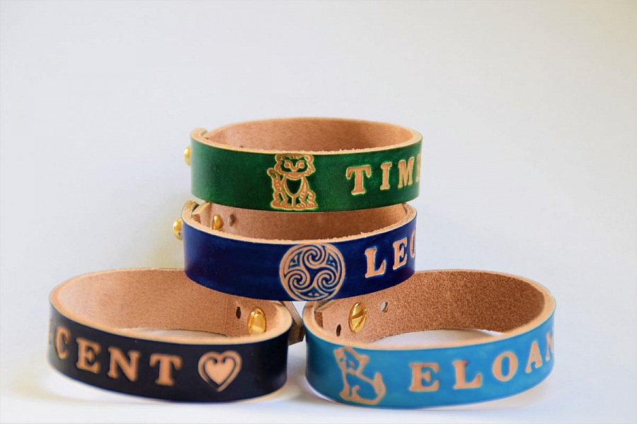 cadeaux bracelet pr&eacute;nom grav&eacute; 