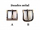 boucles métal