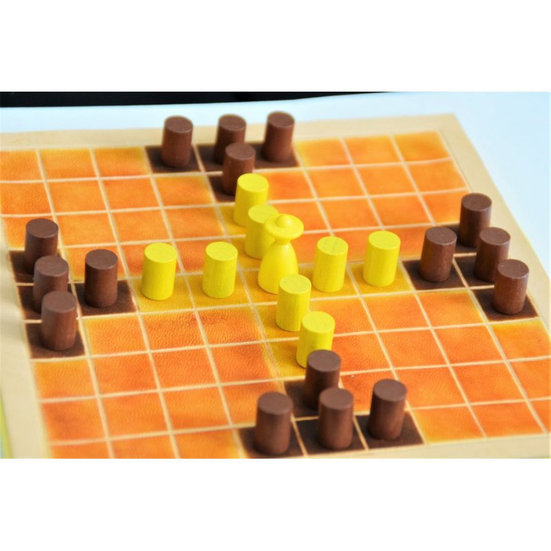 juego de tablut de cuero