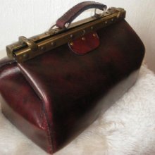 bolsa de viaje vintage hecha a mano